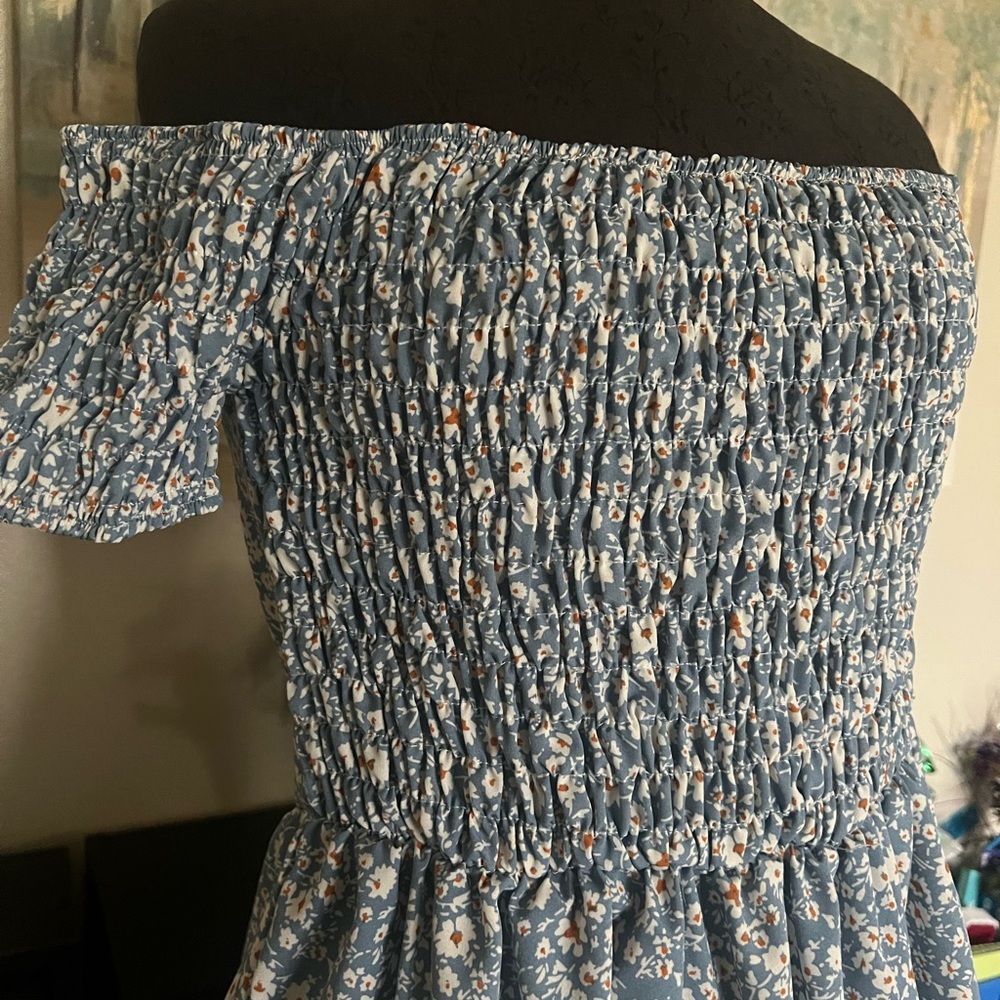 SHEIN Off the Shoulder Mini Dress - Picture 6 of 15
